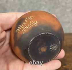Muller frères a Luneville vase en verre marmoréen époque art nouveau