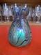 Ouraline Fritz Heckert Vase Verre Circa 1902 uranglass Art Nouveau
