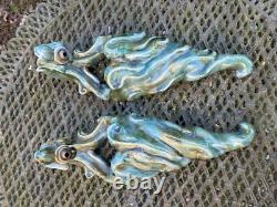 Paire Appliques Murale & MERAN Frères ISLE ADAM & Art nouveau & Jugendstil 1900