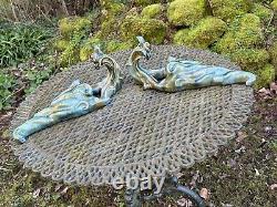 Paire Appliques Murale & MERAN Frères ISLE ADAM & Art nouveau & Jugendstil 1900