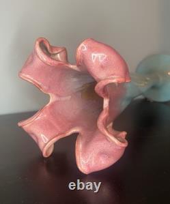 Paire De Grands Vases Art Nouveau Massier 56 cm