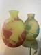 Paire De Vases Camés Signé Cristiro