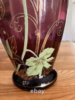 Paire De Vases Montjoye Legras Art Nouveau