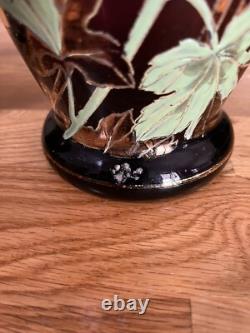 Paire De Vases Montjoye Legras Art Nouveau