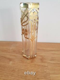 Paire Vases rouleau Art Nouveau 1900