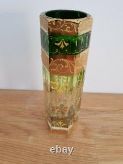 Paire Vases rouleau Art Nouveau 1900