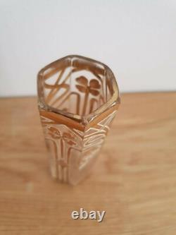 Paire Vases rouleau Art Nouveau 1900