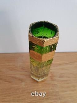 Paire Vases rouleau Art Nouveau 1900