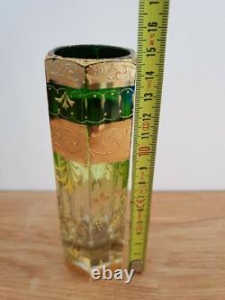Paire Vases rouleau Art Nouveau 1900