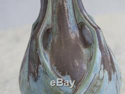 Paire de vase de Denbac d'époque Art Nouveau