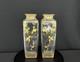 Paire de vases Art Nouveau attribuée à Baccarat