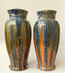 Paire de vases Balustre Art Nouveau De Bruyn Fives Lille