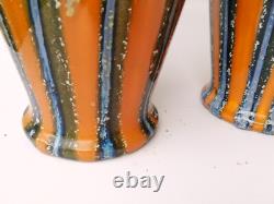 Paire de vases Balustre Art Nouveau De Bruyn Fives Lille
