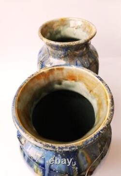 Paire de vases Balustre Art Nouveau De Bruyn Fives Lille