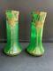 Paire de vases F. T. Legras Becken et Auguste Helligenstein Art nouveau