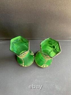 Paire de vases F. T. Legras Becken et Auguste Helligenstein Art nouveau