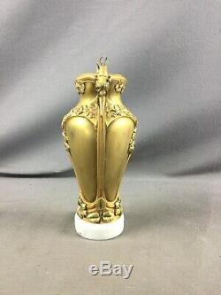 Par Paignant Tres Beau Vase Art Nouveau En Bronze Circa 1900