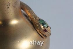 Petit vase Serpent Art nouveau (61815)