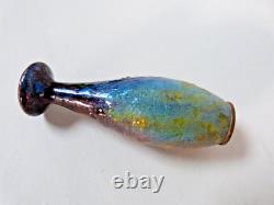 Petit vase art nouveau émail de limoges signé Paul Bonnaud no Fauré