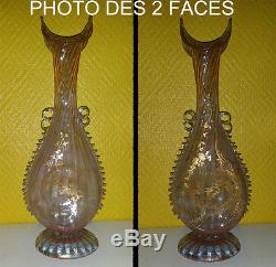 Rare Vase Auguste Jean Epoque 1900 Art Nouveau