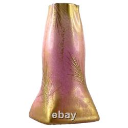 RARE VASE Céramique Art Nouveau LÉVY-DHURMER & CLEMENT MASSIER à GOLFE-JUAN 19th