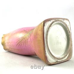 RARE VASE Céramique Art Nouveau LÉVY-DHURMER & CLEMENT MASSIER à GOLFE-JUAN 19th