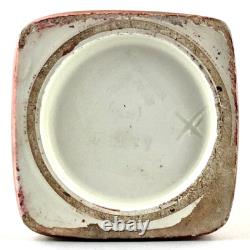 RARE VASE Céramique Art Nouveau LÉVY-DHURMER & CLEMENT MASSIER à GOLFE-JUAN 19th