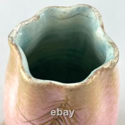 RARE VASE Céramique Art Nouveau LÉVY-DHURMER & CLEMENT MASSIER à GOLFE-JUAN 19th