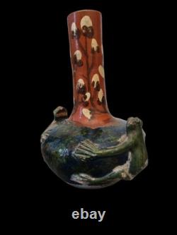 RARE VASE EN GRÈS, ART NOUVEAU. Bigot, Dalpayrat, Lerat, Rambervillers, Mougin