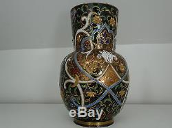 Rare Vase Faience Keller Et Guérin Lunéville Art Nouveau 1900