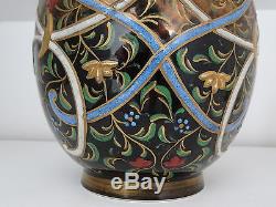 Rare Vase Faience Keller Et Guérin Lunéville Art Nouveau 1900