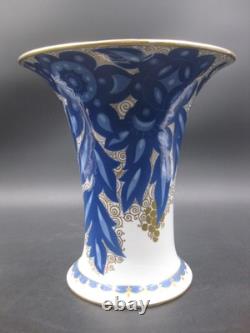 ROSENTHAL Rosari grand vase art nouveau Guldbrandsen figurine cobalt
