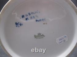 ROSENTHAL Rosari grand vase art nouveau Guldbrandsen figurine cobalt