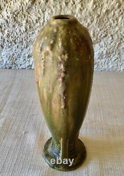 Rare VASE Bouteille Art Nouveau en GRÈS Signé J. MOUGIN 337 et en creux 202 P