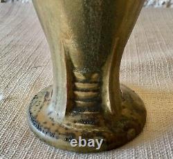 Rare VASE Bouteille Art Nouveau en GRÈS Signé J. MOUGIN 337 et en creux 202 P
