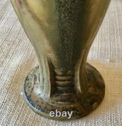 Rare VASE Bouteille Art Nouveau en GRÈS Signé J. MOUGIN 337 et en creux 202 P
