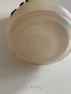 Rare Vase De Leopold Bauer & Loetz Art Nouveau Viennois 1900