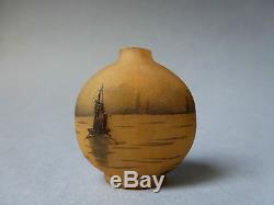 Rare vase DAUM NANCY miniature ART NOUVEAU