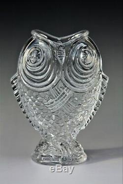 Rare vase Koï en cristal de Baccarat design Emile Gallé fin XIXème, Art Nouveau