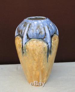 Rare vase art Nouveau Serpaut Limoges