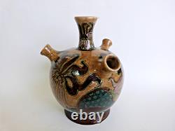 Rare vase en céramique art nouveau Rozenburg den haag