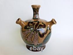 Rare vase en céramique art nouveau Rozenburg den haag