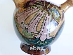 Rare vase en céramique art nouveau Rozenburg den haag