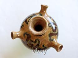Rare vase en céramique art nouveau Rozenburg den haag
