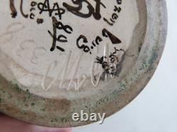 Rare vase en céramique art nouveau Rozenburg den haag