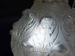 René lalique vase art nouveau art déco modèle fougères 1912 verre pressé moulé