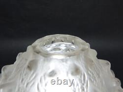 René lalique vase art nouveau art déco modèle fougères 1912 verre pressé moulé