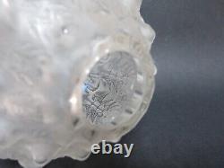 René lalique vase art nouveau art déco modèle fougères 1912 verre pressé moulé