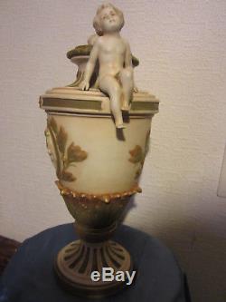 Royal Dux Bohemia Superbe Vase Art Nouveau