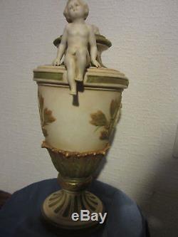 Royal Dux Bohemia Superbe Vase Art Nouveau